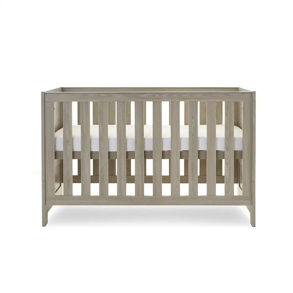 OBaby Nika Cot Bed - Grey wash  Obaby   
