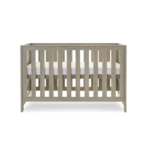 OBaby Nika Cot Bed - Grey wash  Obaby   