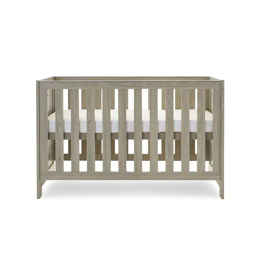 OBaby Nika Cot Bed - Grey wash Obaby