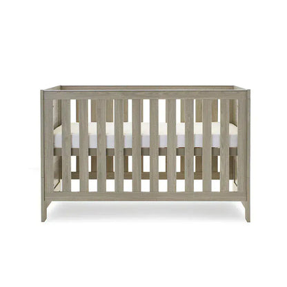OBaby Nika Cot Bed - Grey wash Obaby