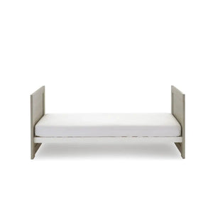 OBaby Nika Cot Bed - Grey wash and White  Obaby   