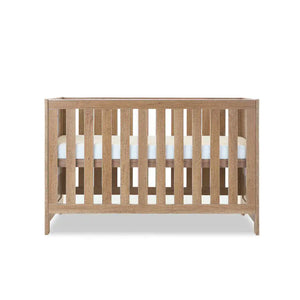 OBaby Nika Cot Bed - Oak Obaby