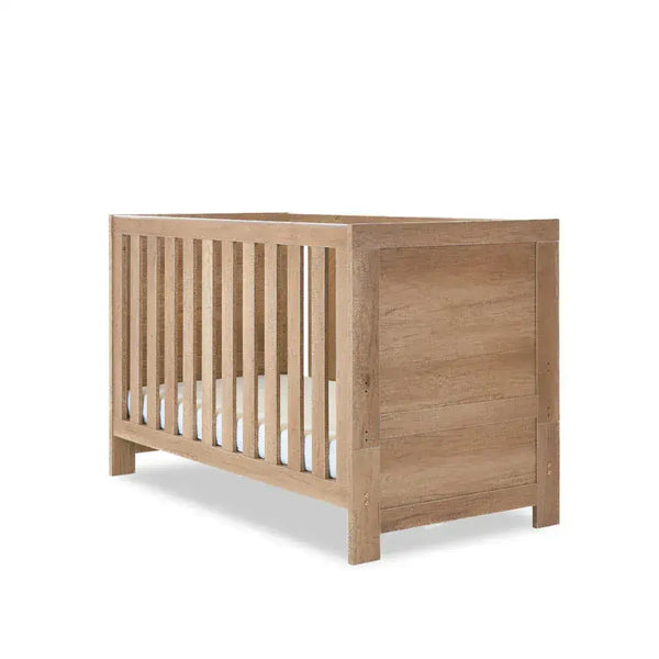 OBaby Nika Cot Bed - Oak Obaby