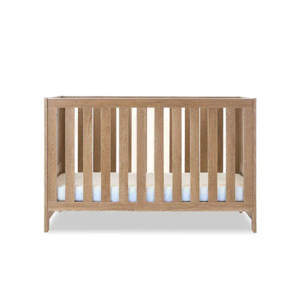 OBaby Nika Cot Bed - Oak Obaby
