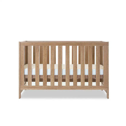 OBaby Nika Cot Bed - Oak Obaby
