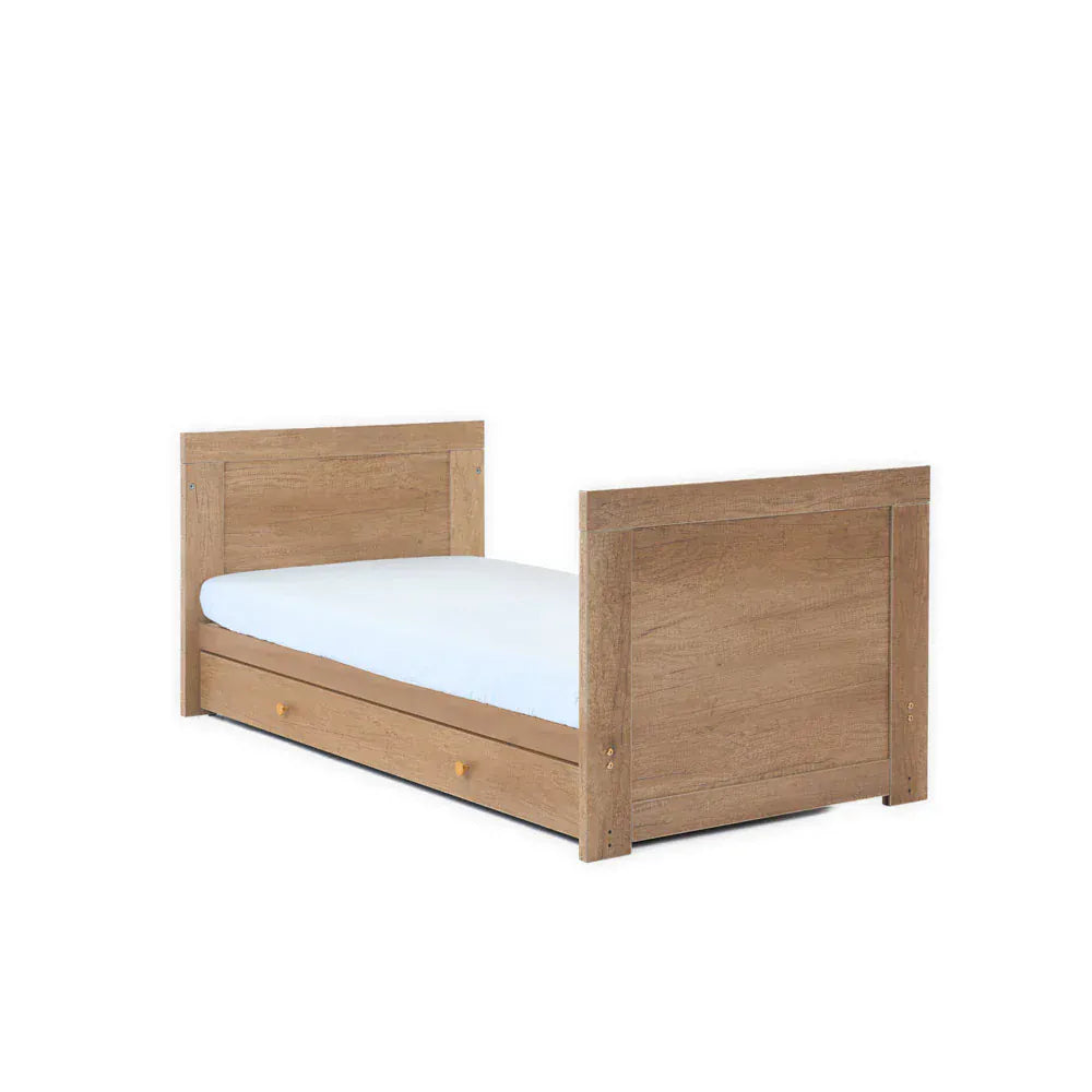 OBaby Nika Cot Bed - Oak Obaby
