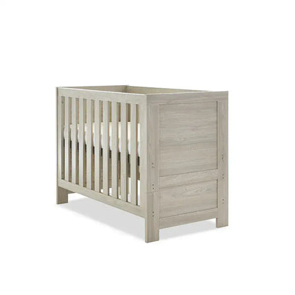 OBaby Nika Mini Cot Bed - Grey wash Obaby