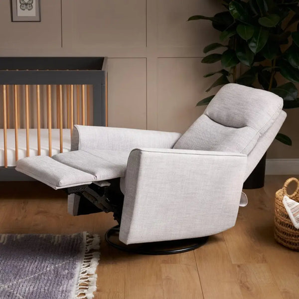 Obaby Savannah Swivel Glider Reclining Nursery Chair - Pebble Obaby