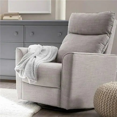 Obaby Savannah Swivel Glider Reclining Nursery Chair - Pebble Obaby