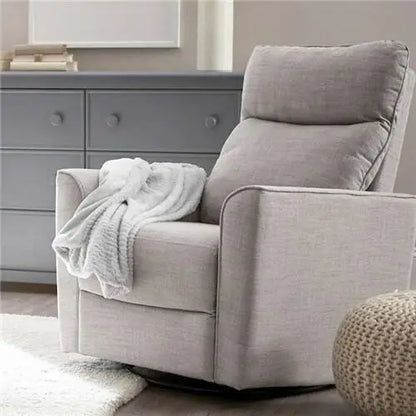 Obaby Savannah Swivel Glider Reclining Nursery Chair - Pebble Obaby