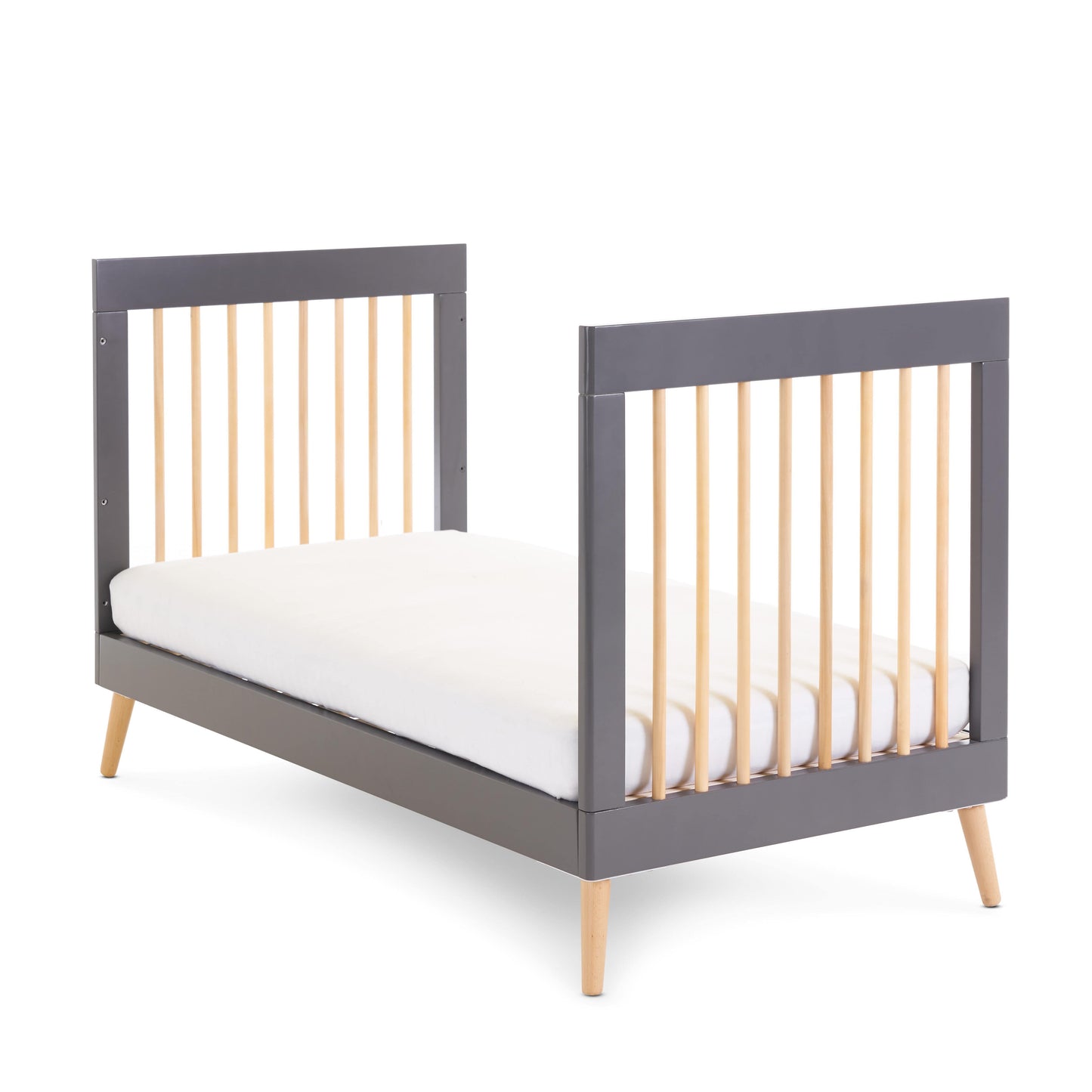 OBaby Scandi Style 2 Piece Nursery Furniture Set Maya Slate + Natural  Obaby   