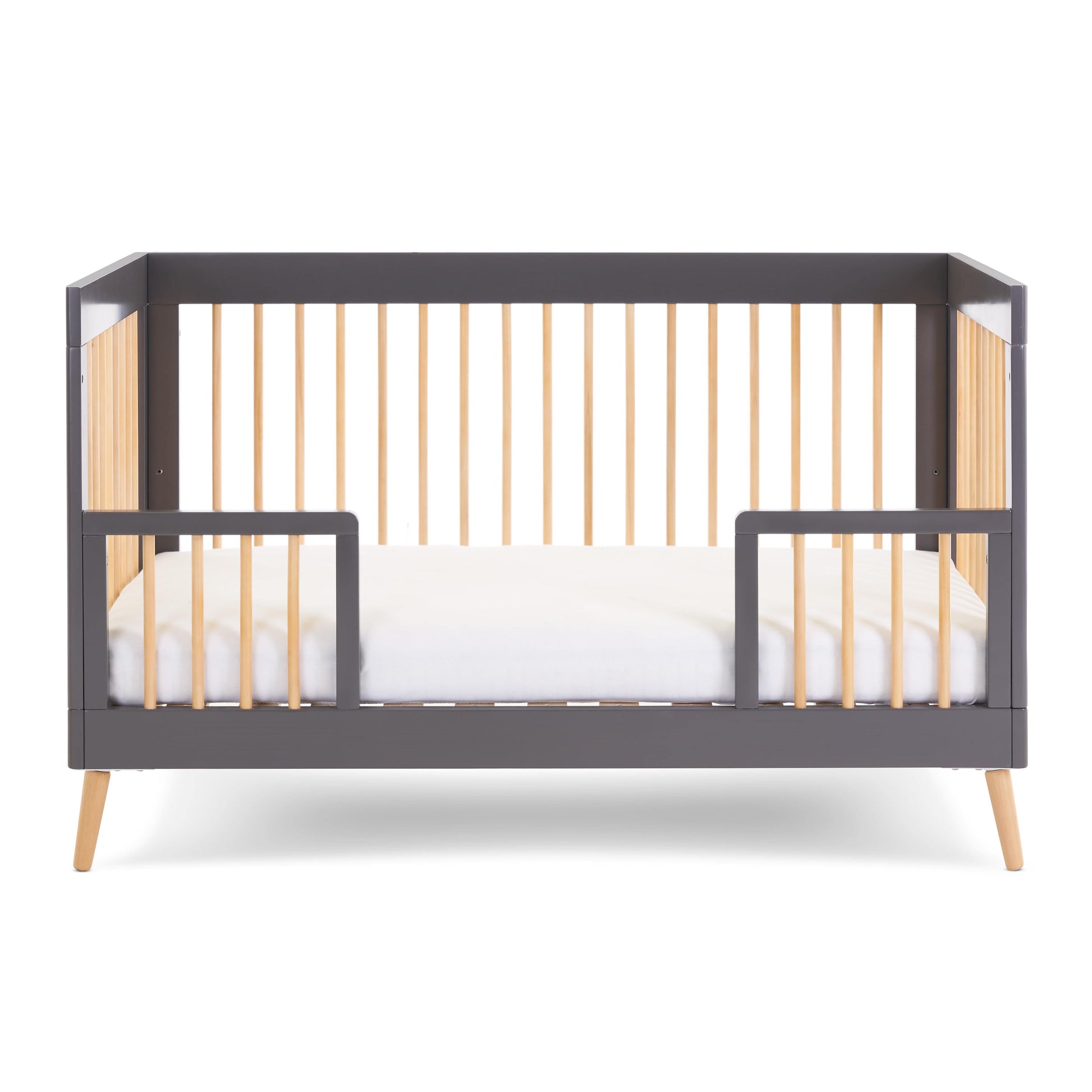 OBaby Scandi Style 2 Piece Nursery Furniture Set Maya Slate + Natural  Obaby   