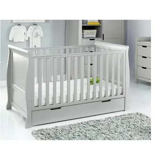 OBaby Stamford 2 Piece Nursery Room Set - Warm Grey  Obaby   
