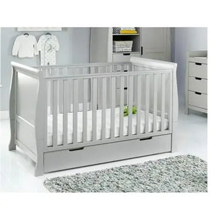 OBaby Stamford 2 Piece Nursery Room Set - Warm Grey  Obaby   