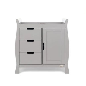 OBaby Stamford 2 Piece Nursery Room Set - Warm Grey  Obaby   