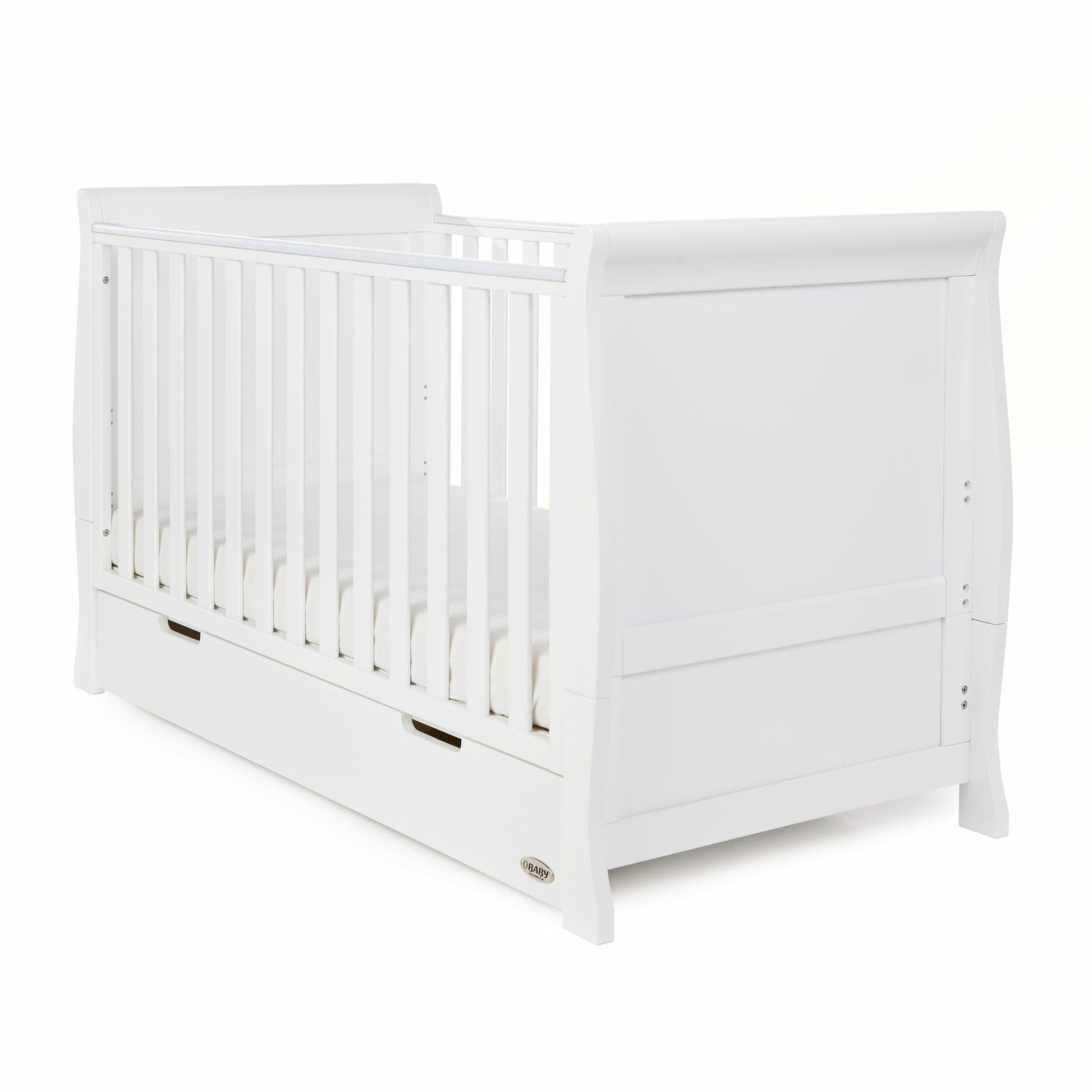 OBaby Stamford 2 Piece Nursery Room Set - White  Obaby   