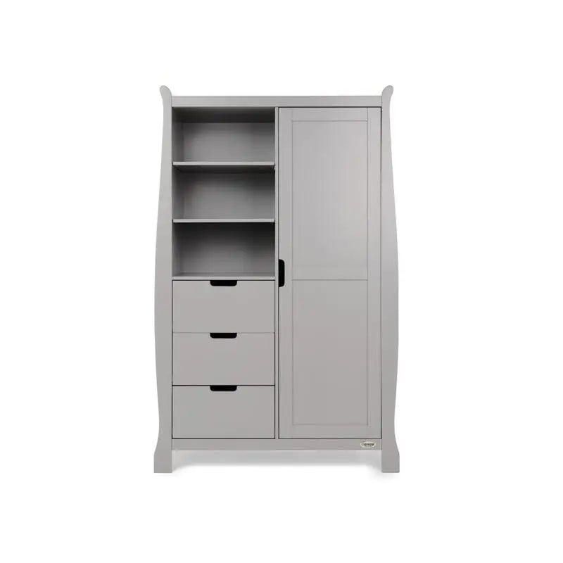 OBaby Stamford 3 Piece Nursery Room Set - Warm Grey  Obaby   