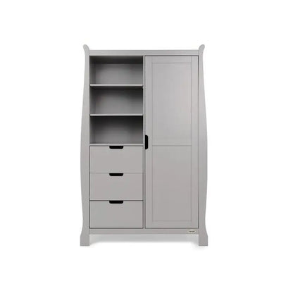 OBaby Stamford 3 Piece Nursery Room Set - Warm Grey  Obaby   