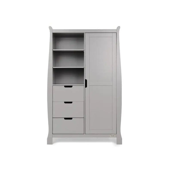 OBaby Stamford 3 Piece Nursery Room Set - Warm Grey  Obaby   