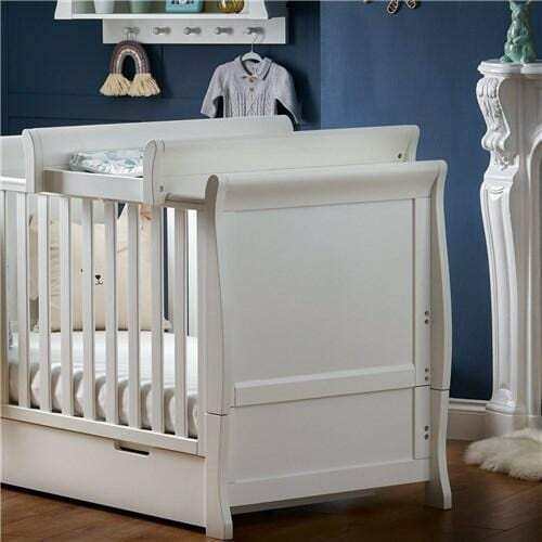 Obaby Stamford Cot Top Changer in White  Obaby   