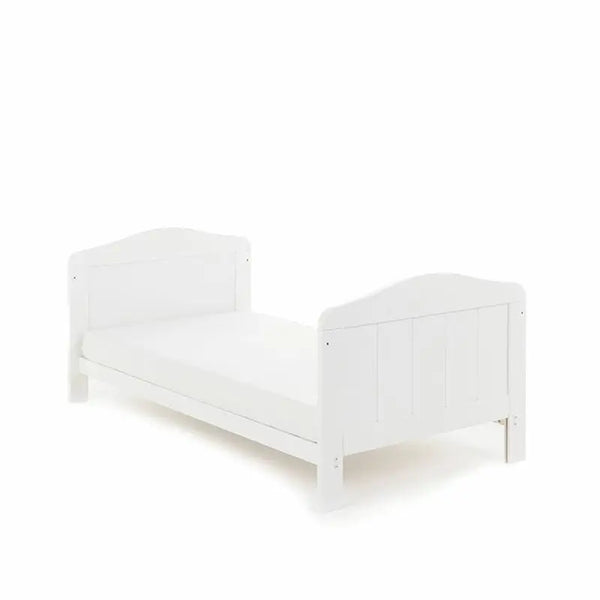 OBaby Whitby Country White Cot Bed  Obaby   
