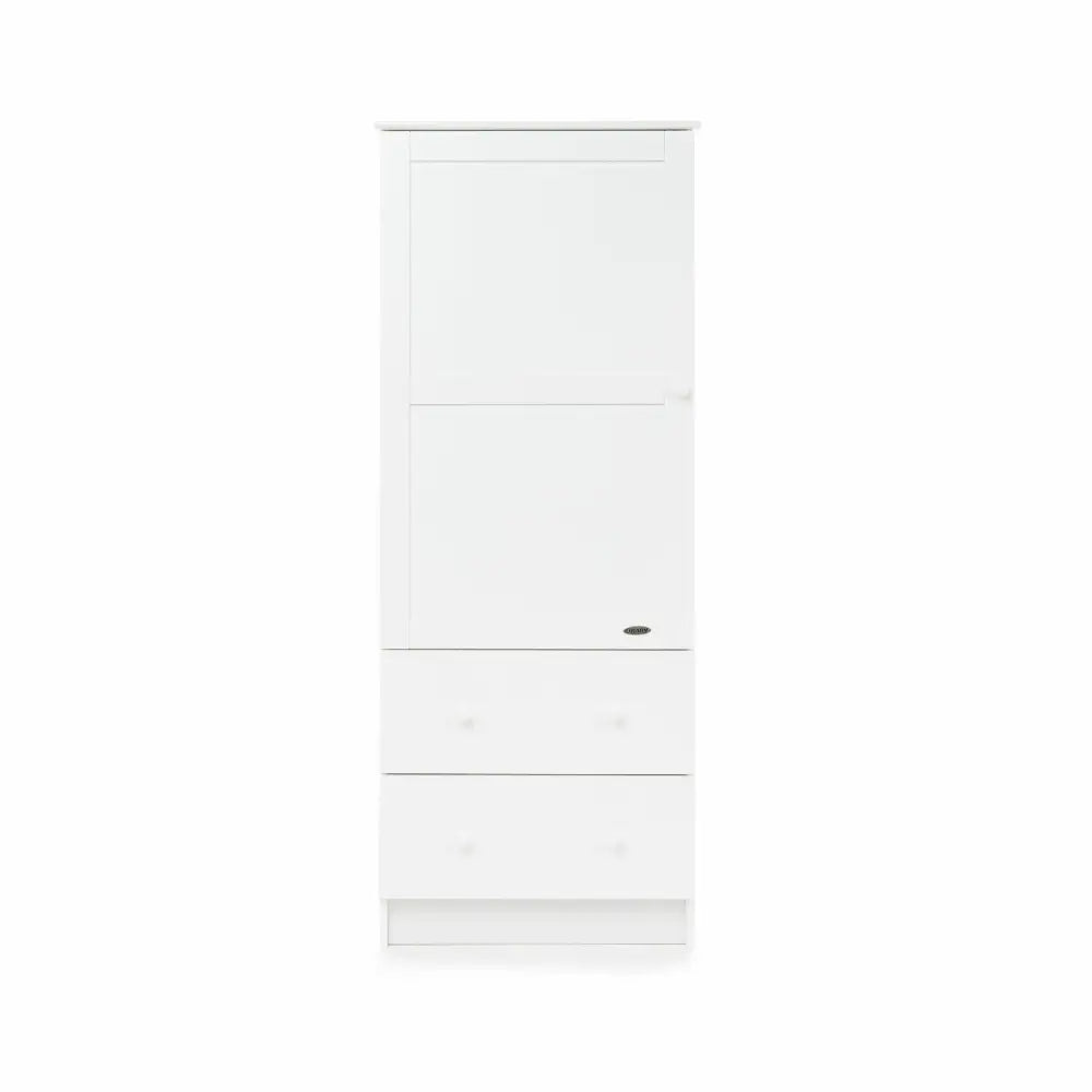 OBaby White Single Nursery Wardrobe  Obaby   