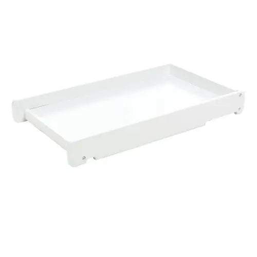 Obaby White Wooden Cot Top Changer - Cot & Cot Bed Size  Obaby   