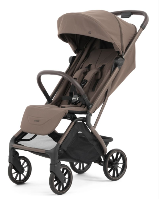 BabyStyle Oyster F-Lite Stroller & Carrycot Bundle - Chocolate
