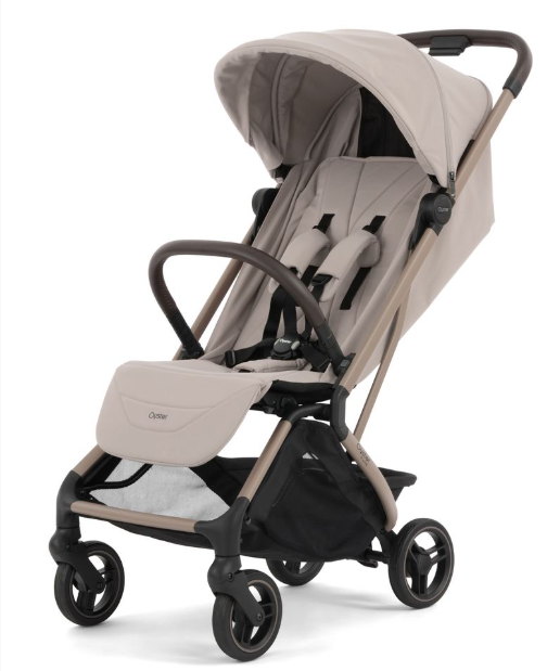 BabyStyle Oyster F-Lite Stroller & Carrycot Bundle –Putty