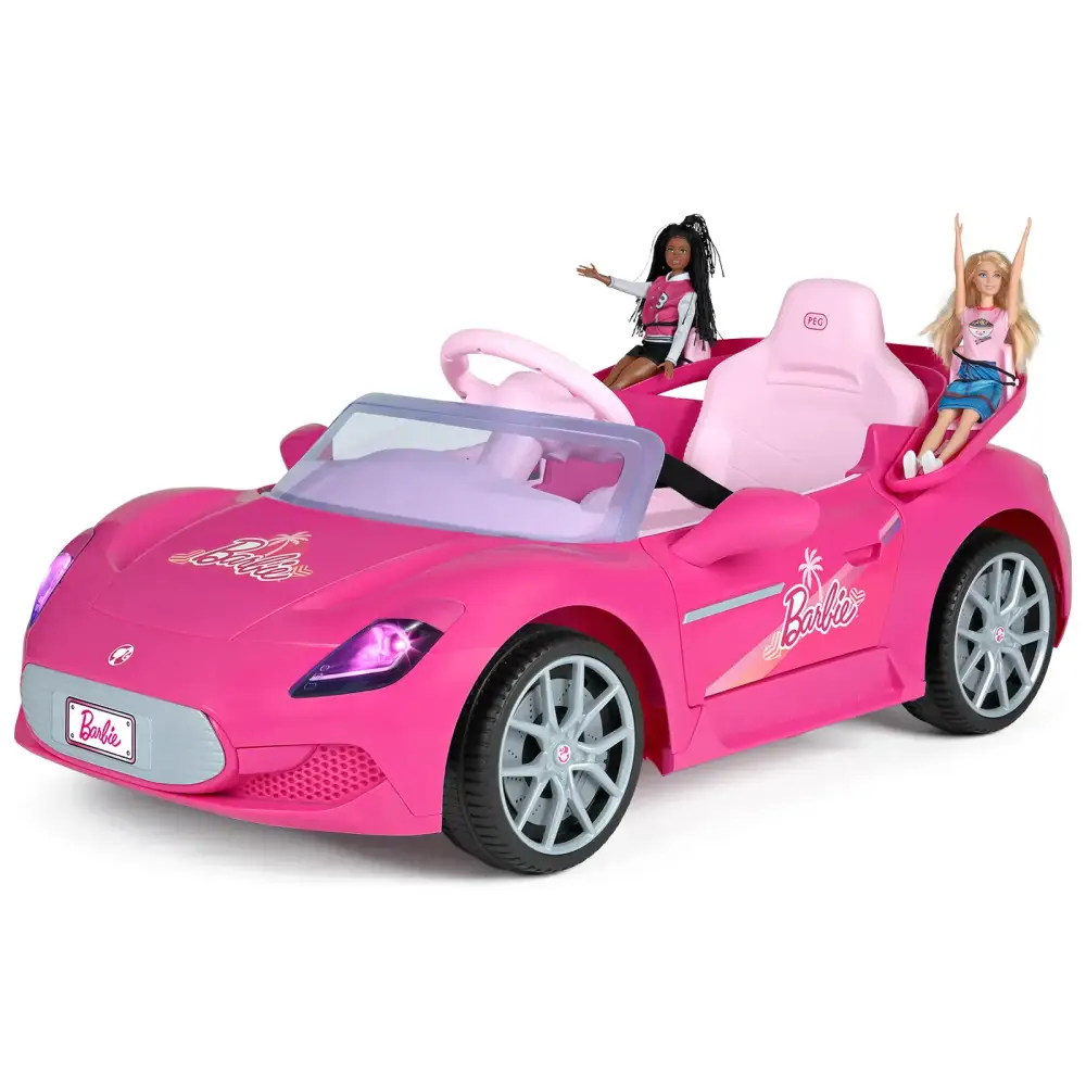 Peg Perego Barbie RC Remote-Controlled Ride-On Car Peg Perego