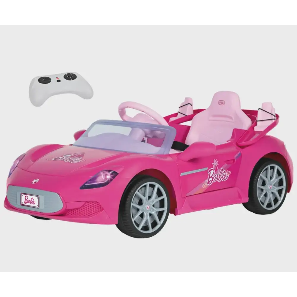 Peg Perego Barbie RC Remote-Controlled Ride-On Car Peg Perego
