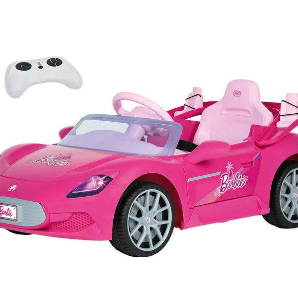 Peg Perego Barbie RC Remote-Controlled Ride-On Car Peg Perego