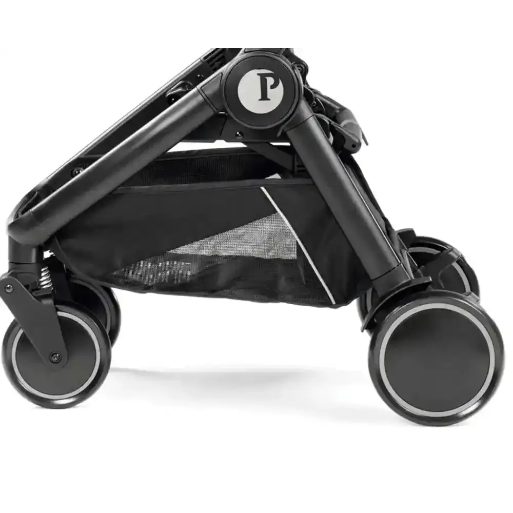 Peg Perego City Loop 3 in 1 Travel System & Accessories Bundle - Metal Peg Perego