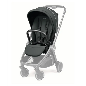 Peg Perego City Loop 3 in 1 Travel System & Accessories Bundle - Metal Peg Perego