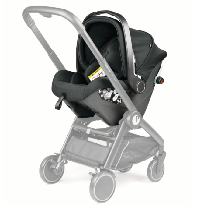 Peg Perego City Loop 3 in 1 Travel System & Accessories Bundle - Metal Peg Perego