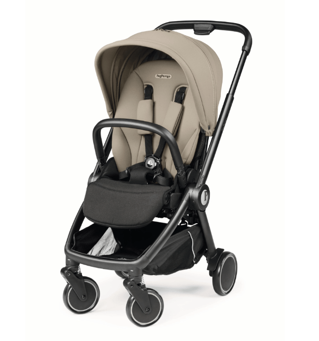 Peg Perego City Loop 3 in 1 Travel System & Lounge i-Sized Infant Carrier - Vanilla Blend Peg Perego