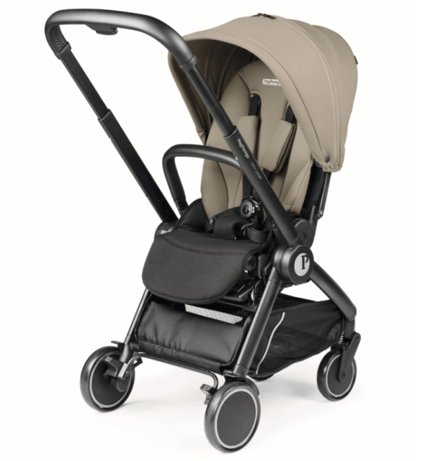 Peg Perego City Loop 3 in 1 Travel System & Lounge i-Sized Infant Carrier - Vanilla Blend Peg Perego