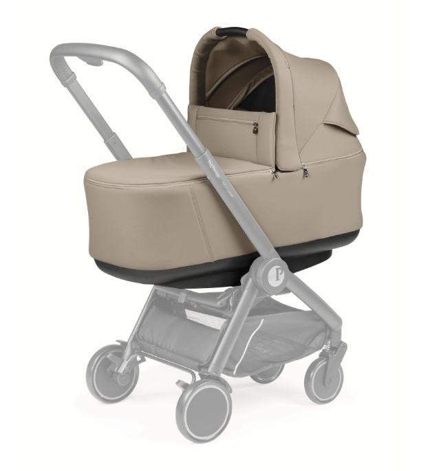 Peg Perego City Loop 3 in 1 Travel System & Lounge i-Sized Infant Carrier - Vanilla Blend Peg Perego