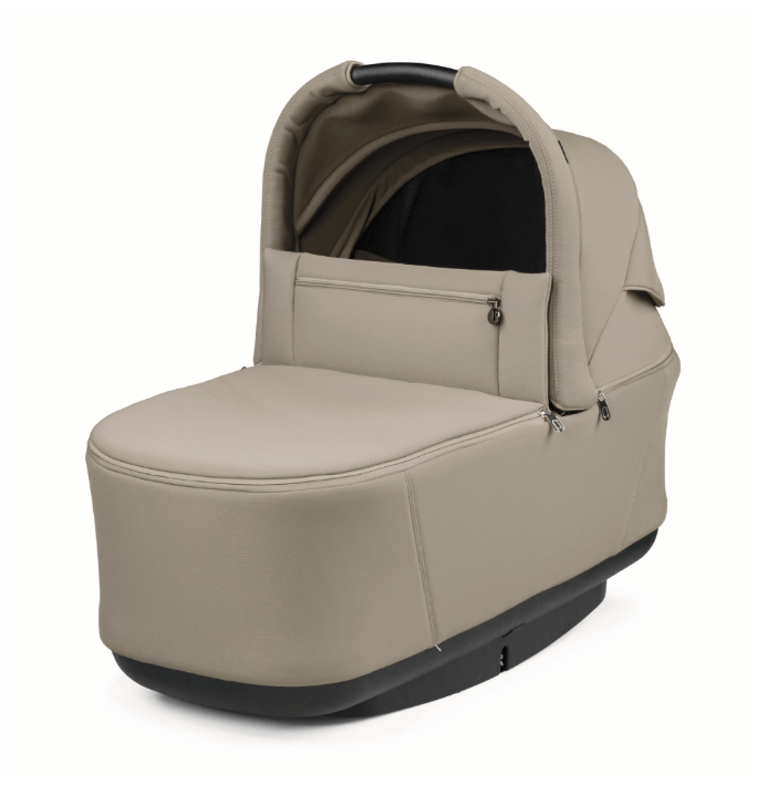 Peg Perego City Loop 3 in 1 Travel System & Lounge i-Sized Infant Carrier - Vanilla Blend Peg Perego