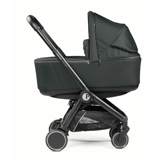 Peg Perego City Loop Twin 3 in 1 Travel System & Lounge i-Sized Infant Carrier - Metal Peg Perego