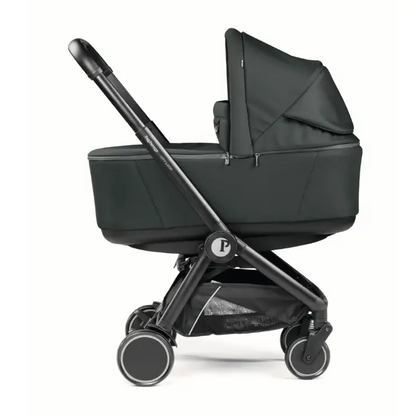 Peg Perego City Loop 3 in 1 Travel System & Lounge i-Sized Infant Carrier - Metal Peg Perego