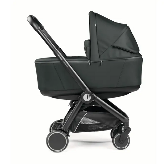 Peg Perego City Loop 3 in 1 Travel System & Lounge i-Sized Infant Carrier - Metal Peg Perego