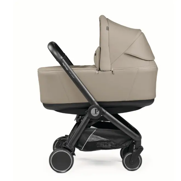 Peg Perego City Loop 3 in 1 Travel System & Lounge i-Sized Infant Carrier - Vanilla Blend Peg Perego