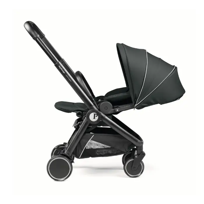 Peg Perego City Loop 3 in 1 Travel System & Lounge i-Sized Infant Carrier - Metal Peg Perego