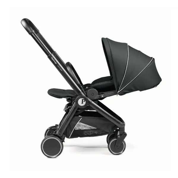 Peg Perego City Loop 3 in 1 Travel System & Lounge i-Sized Infant Carrier - Metal Peg Perego