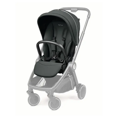Peg Perego City Loop 3 in 1 Travel System & Lounge i-Sized Infant Carrier - Metal Peg Perego
