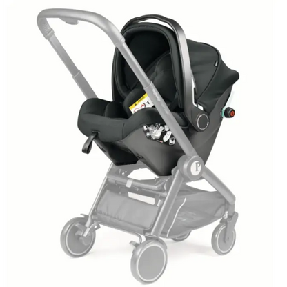 Peg Perego City Loop 3 in 1 Travel System & Lounge i-Sized Infant Carrier - Metal Peg Perego