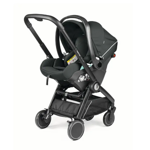 Peg Perego City Loop Chassis & Lounge i-Sized Infant Carrier - Metal Peg Perego