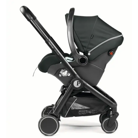 Peg Perego City Loop Chassis & Lounge i-Sized Infant Carrier - Metal Peg Perego