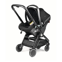 Peg Perego City Loop Chassis & Lounge i-Sized Infant Carrier - True Black